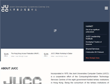 Tablet Screenshot of jucc.edu.hk